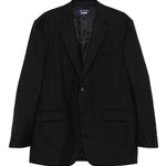 Giacca monopetto con bottone singolo in nero Comme des garcons homme - uomo 