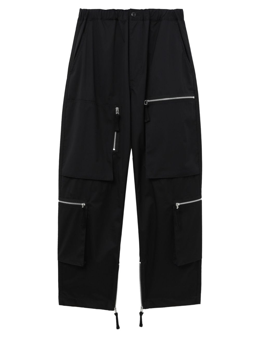 Pantaloni Cargo con zip in nero Comme des garcons homme - uomo 