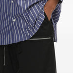 Pantaloni Cargo con zip in nero Comme des garcons homme - uomo 