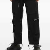 Pantaloni Cargo con zip in nero Comme des garcons homme - uomo 