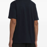 T-shirt con stampa del logo in blu Comme des garcons homme - uomo 