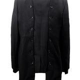 Blazer asimmetrico monopetto in nero Comme des Garçons Homme Plus - uomo 
