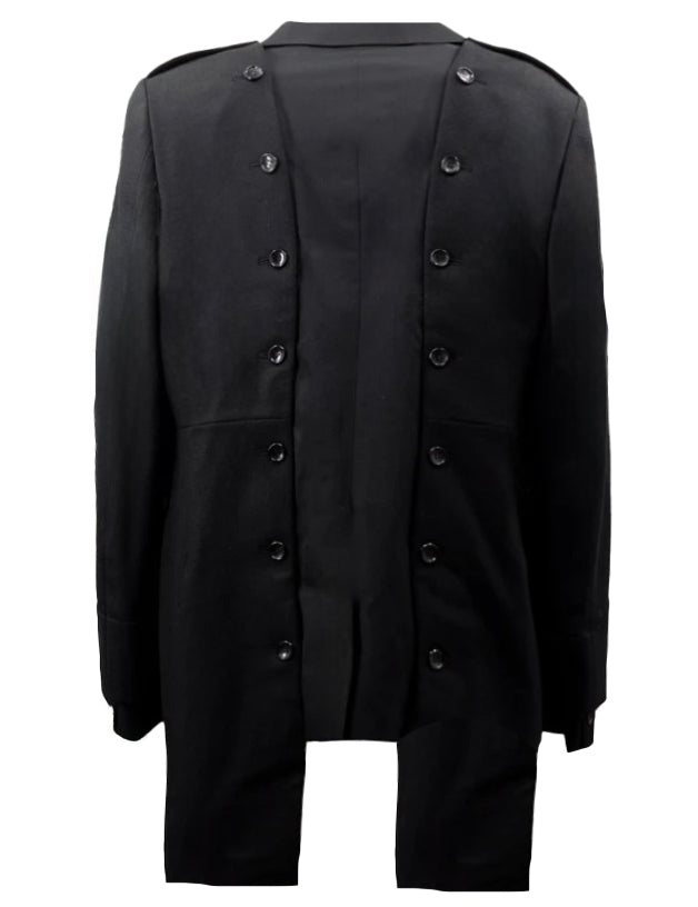 Blazer asimmetrico monopetto in nero Comme des Garçons Homme Plus - uomo 