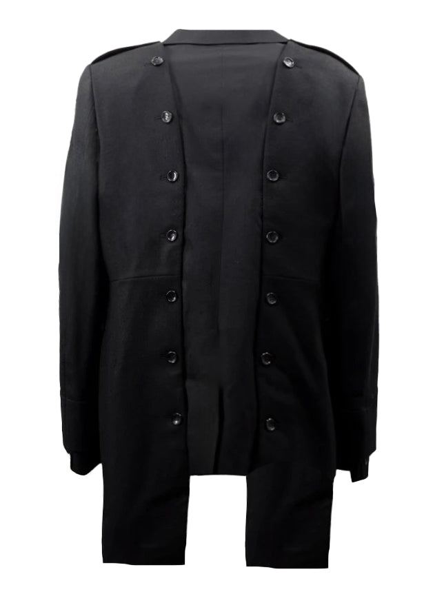 Blazer asimmetrico monopetto in nero Comme des Garçons Homme Plus - uomo 