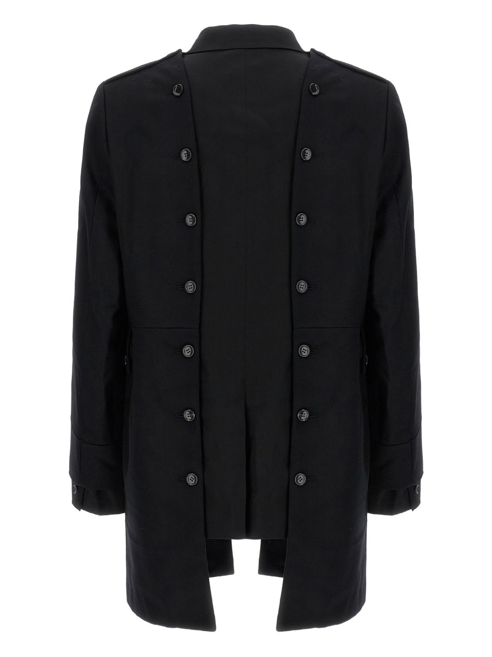 Blazer asimmetrico monopetto in nero Comme des Garçons Homme Plus - uomo 