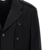 Blazer asimmetrico monopetto in nero Comme des Garçons Homme Plus - uomo 
