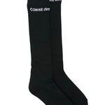 Calzini alti con logo in nero  Comme des garcons homme plus - uomo<BR/> 