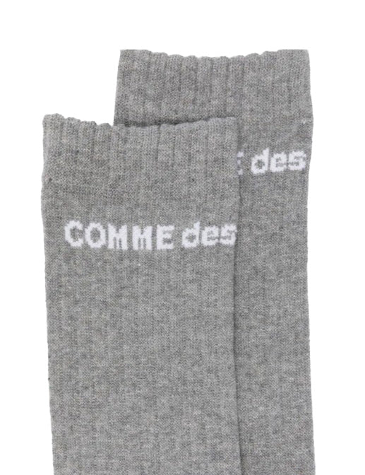 Calzini alti con logo in grigio Comme des garcons homme plus - uomo 