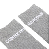 Calzini alti con logo in grigio Comme des garcons homme plus - uomo 