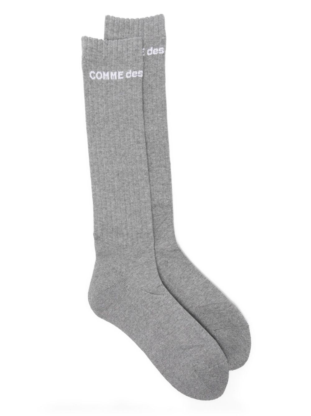 Calzini alti con logo in grigio Comme des garcons homme plus - uomo 