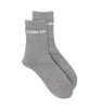 Socks with logo detail in gray Comme des Garcons Homme Plus - men