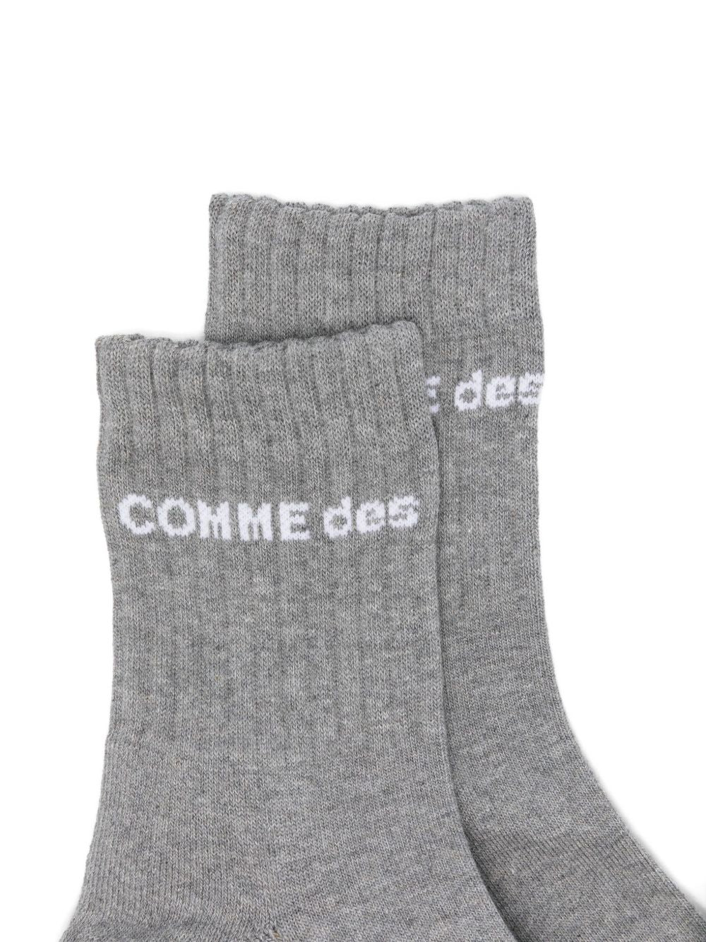 Calzini con dettaglio del logo in grigio Comme des garcons homme plus - uomo 