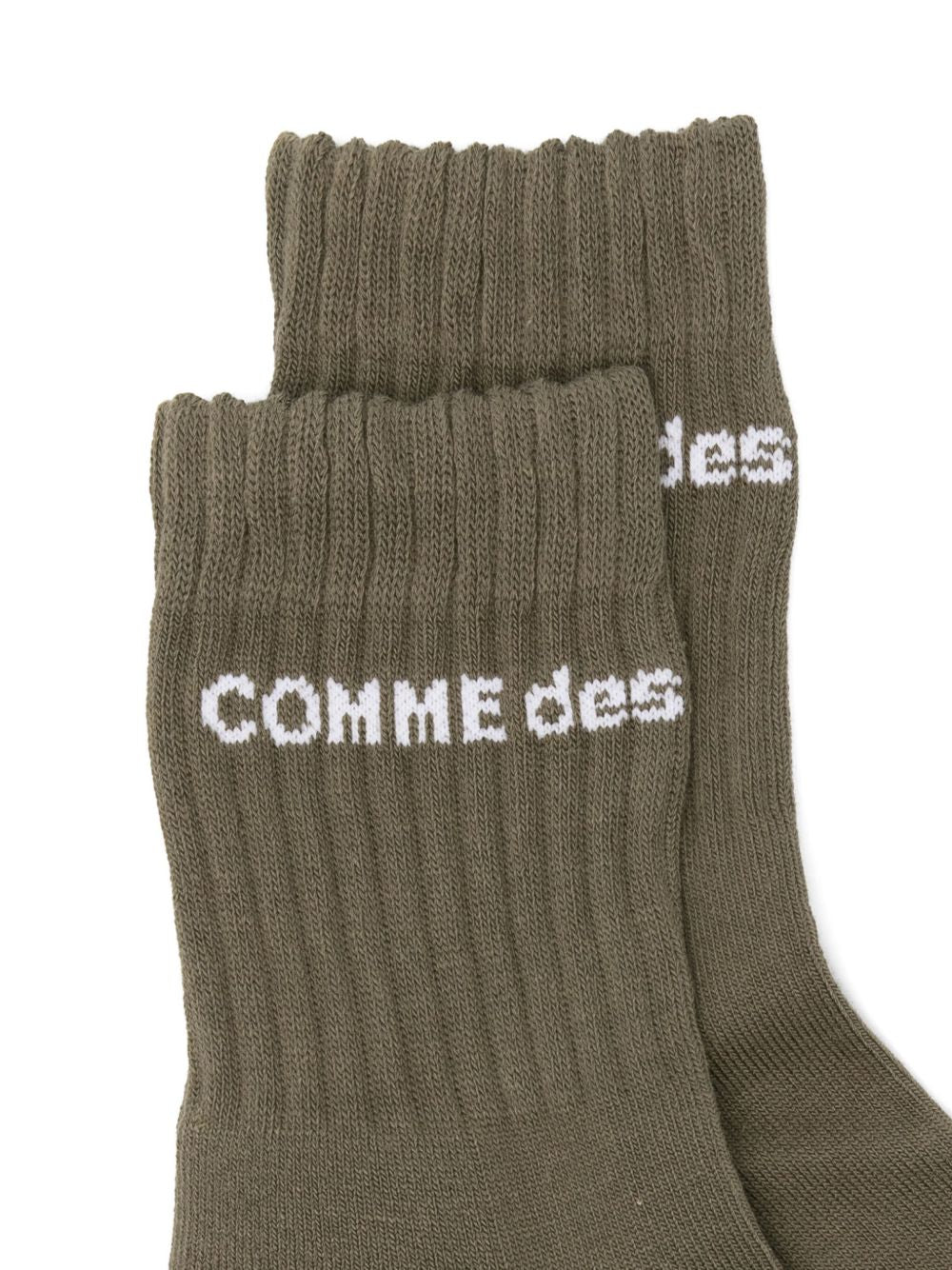 Calzini con logo in verde Comme des garcons homme plus - uomo<BR/><BR/> 