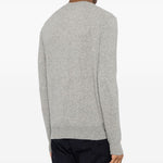 Cardigan con logo a cuore in grigio Comme des garcons play - unisex 