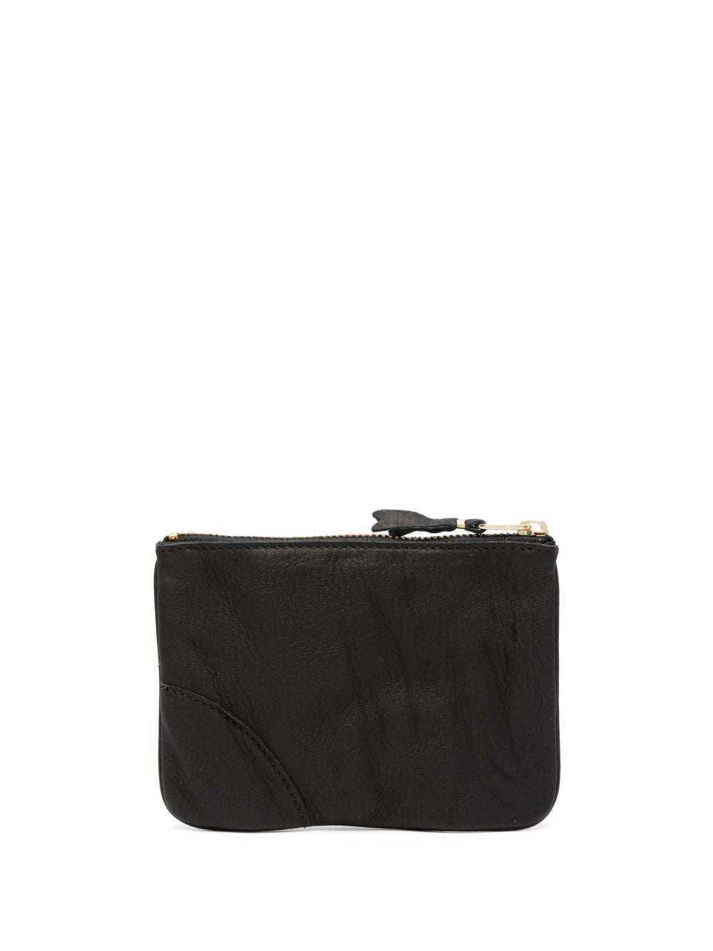 Portafoglio con logo goffrato in nero Comme des garcons wallet - unisex 