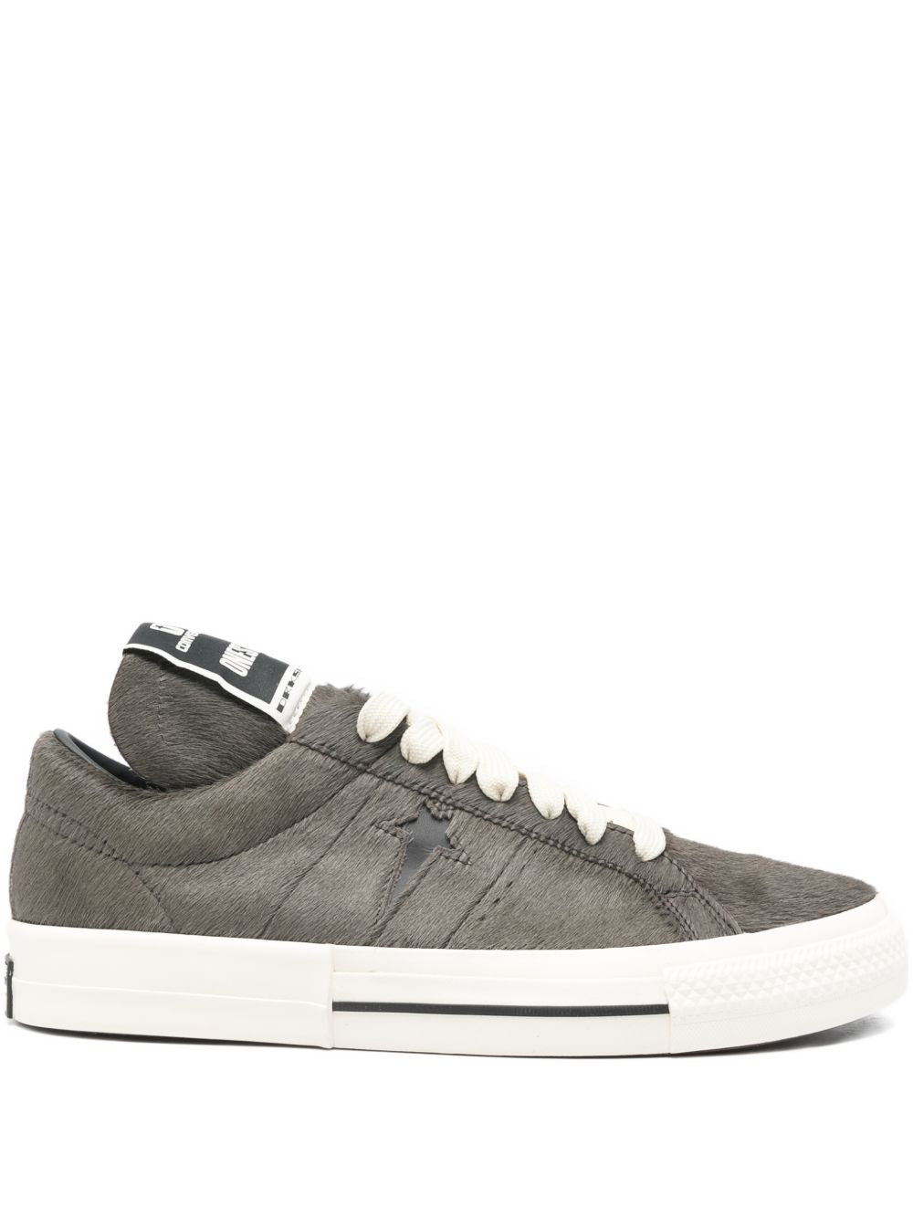 Sneakers one star in nero 
