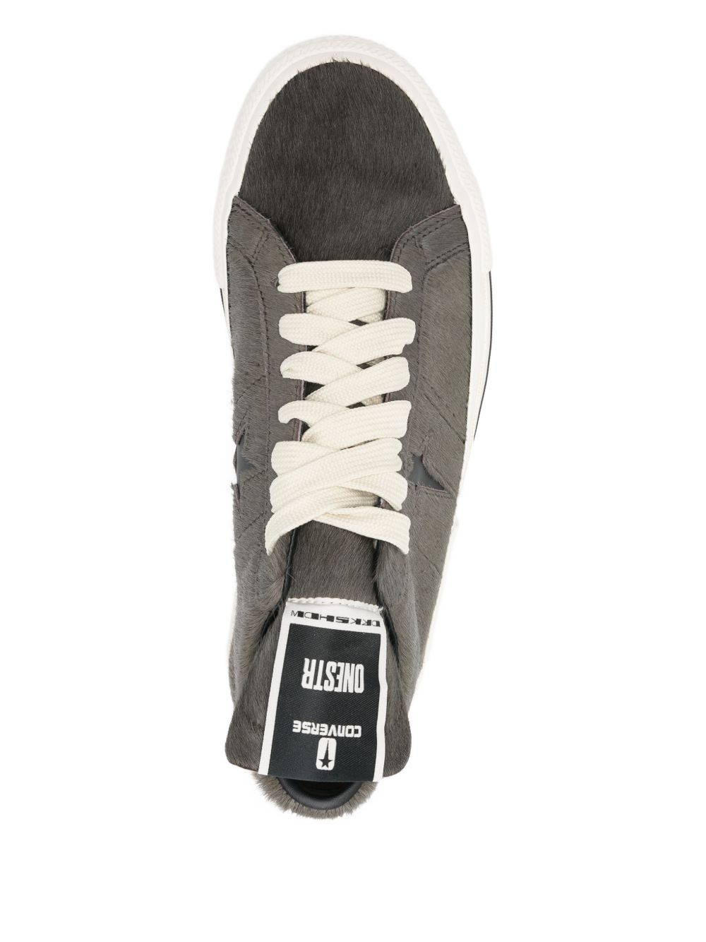 Sneakers one star in nero 