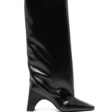 Stivali in pelle Bridge da 90 mm in nero Coperni - donna 