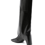 Stivali in pelle Bridge da 90 mm in nero Coperni - donna 