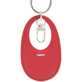 Portachiavi swipe con cornice ovale in rosso Coperni - donna 
