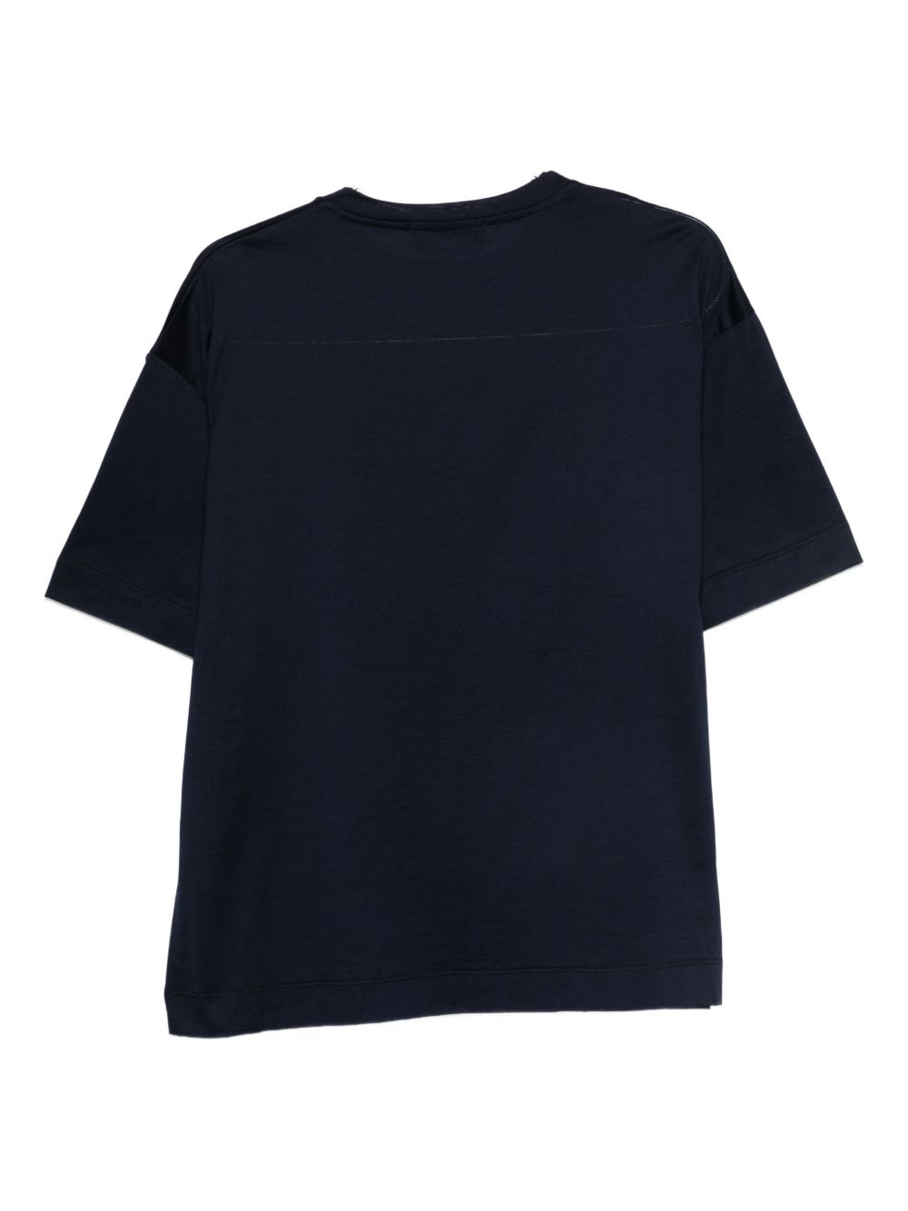 t-T-shirt a maniche corte vanti in blu Costumein - uomo 
