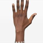 Bracciale Clover in argento Darkai - unisex 