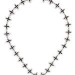 Collana Clover in nero Darkai - unisex 