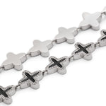 Collana Clover in nero Darkai - unisex 