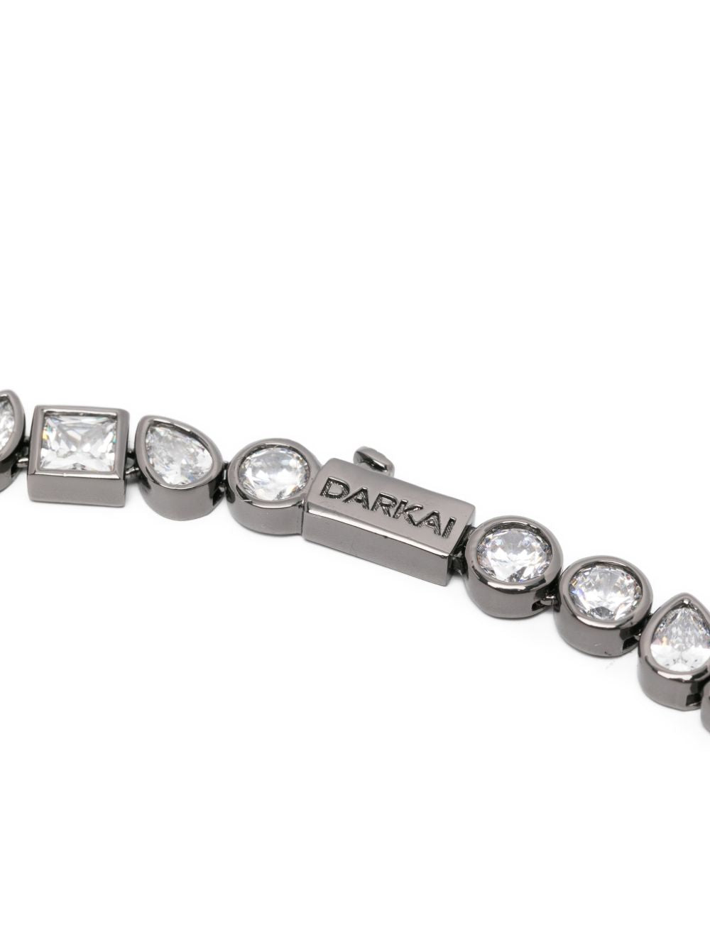 Collana con cristalli misti in argento Darkai - unisex 
