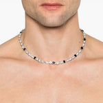 Collana Mixed Feelings in argento Darkai - unisex 