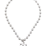 Collana Tipsy Cross in argento Darkai - unisex 