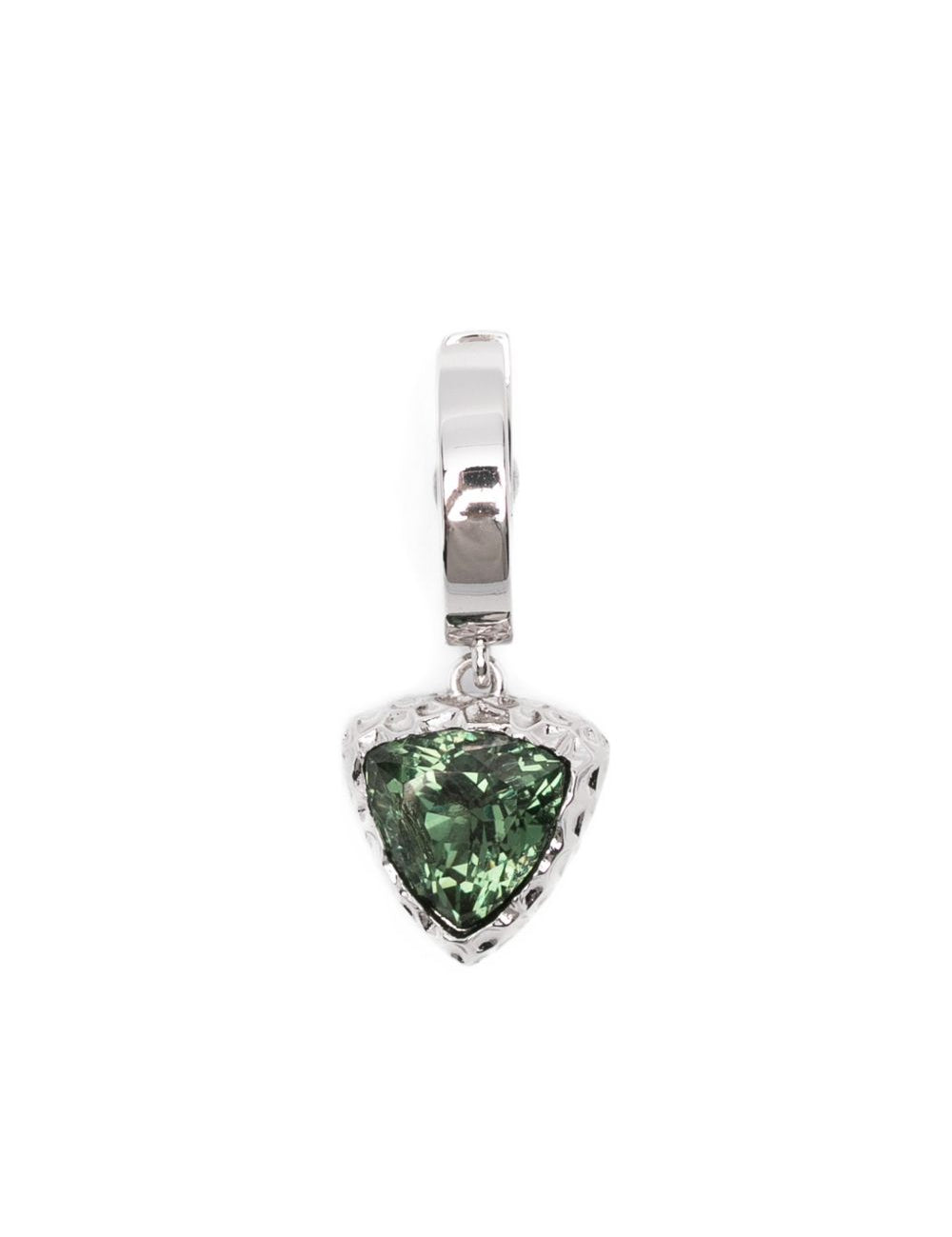 Orecchini con tormalina in argento Darkai - unisex 