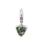 Orecchini con tormalina in argento Darkai - unisex 