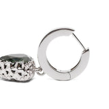 Orecchini con tormalina in argento Darkai - unisex 