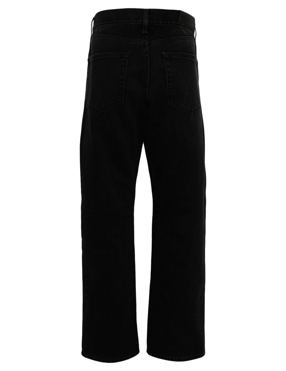 Jeans dritti con vita media Larry in nero Darkpark - uomo 