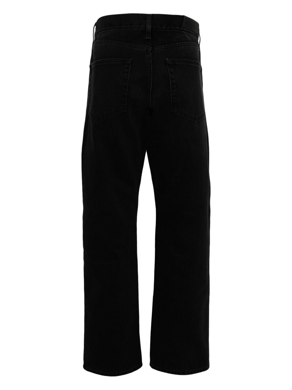Jeans dritti con vita media Larry in nero Darkpark - uomo 