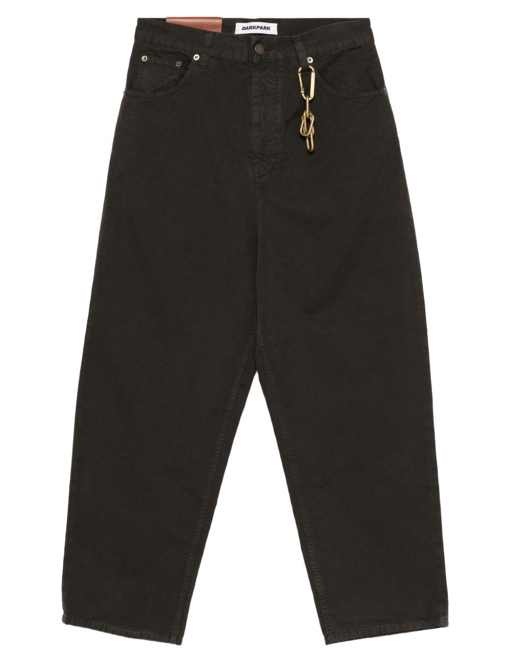 Pantaloni a gamba larga in marrone Darkpark - uomo 