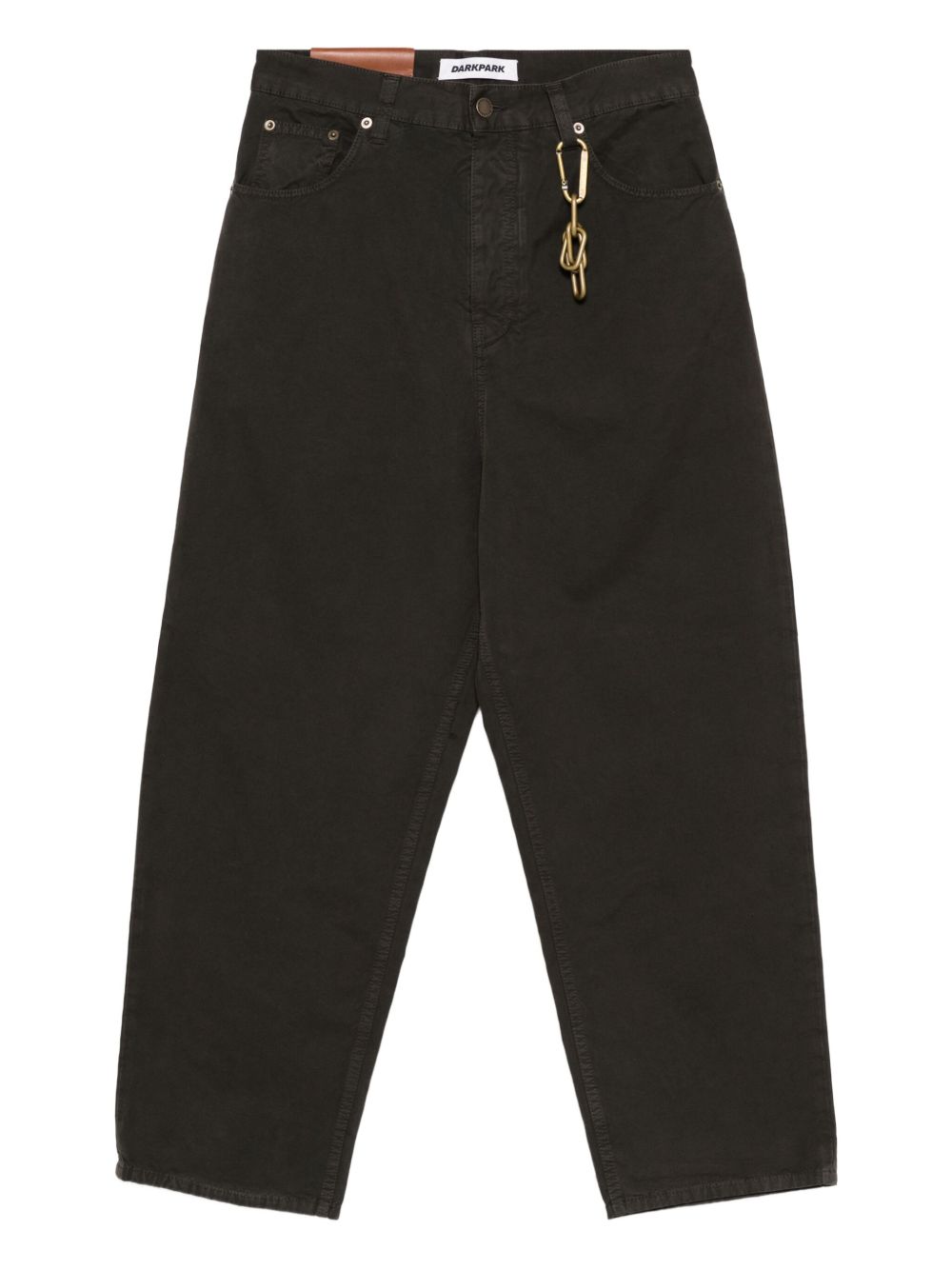Pantaloni a gamba larga in marrone Darkpark - uomo 