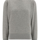Maglione a girocollo con polsini in grigio Darkpark - donna 