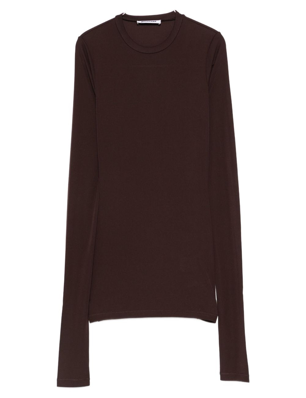 Top a maniche lunghe in marrone  Darkpark - donna 