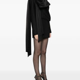 Abito stile blazer con fiocco  in nero David koma - donna 