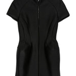 Miniabito con fianchi in nero David koma - donna 
