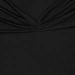 Abito mini con strascico in nero David Koma - donna 