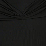 Abito mini con strascico in nero David Koma - donna 