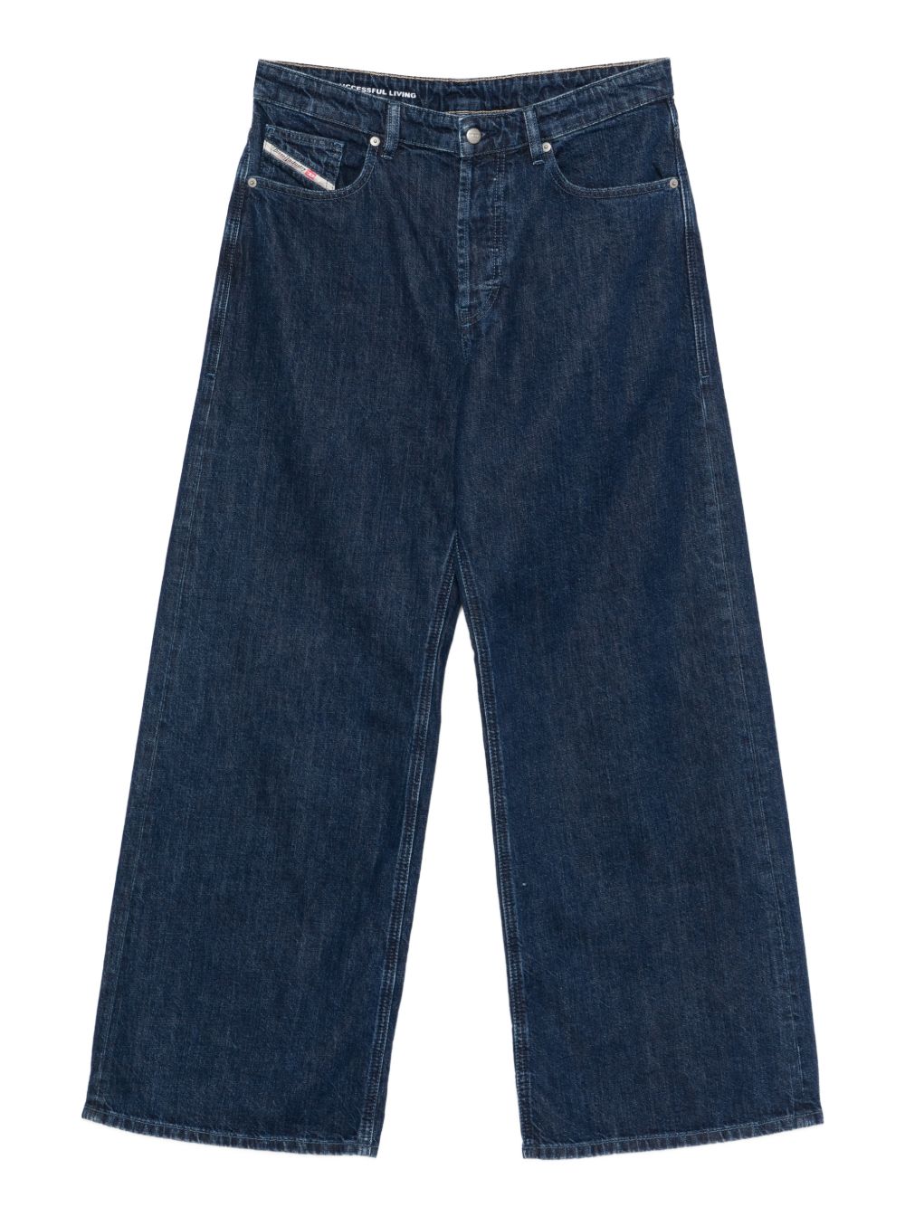 Jeans a gamba ampia in blu Diesel - unisex 