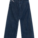 Jeans a gamba ampia in blu Diesel - unisex 