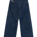 Jeans a gamba ampia in blu Diesel - unisex 