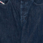 Jeans a gamba ampia in blu Diesel - unisex 