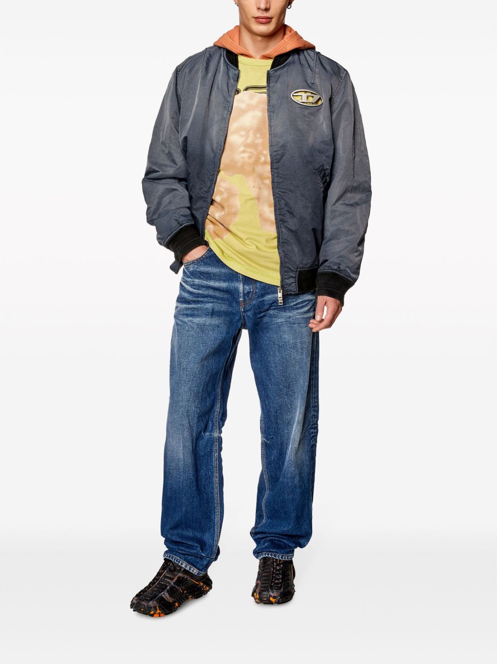 Bomber J-Kepes in blu Diesel - uomo 