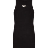 Abito M-Onervax con collo alto  in nero Diesel - donna 